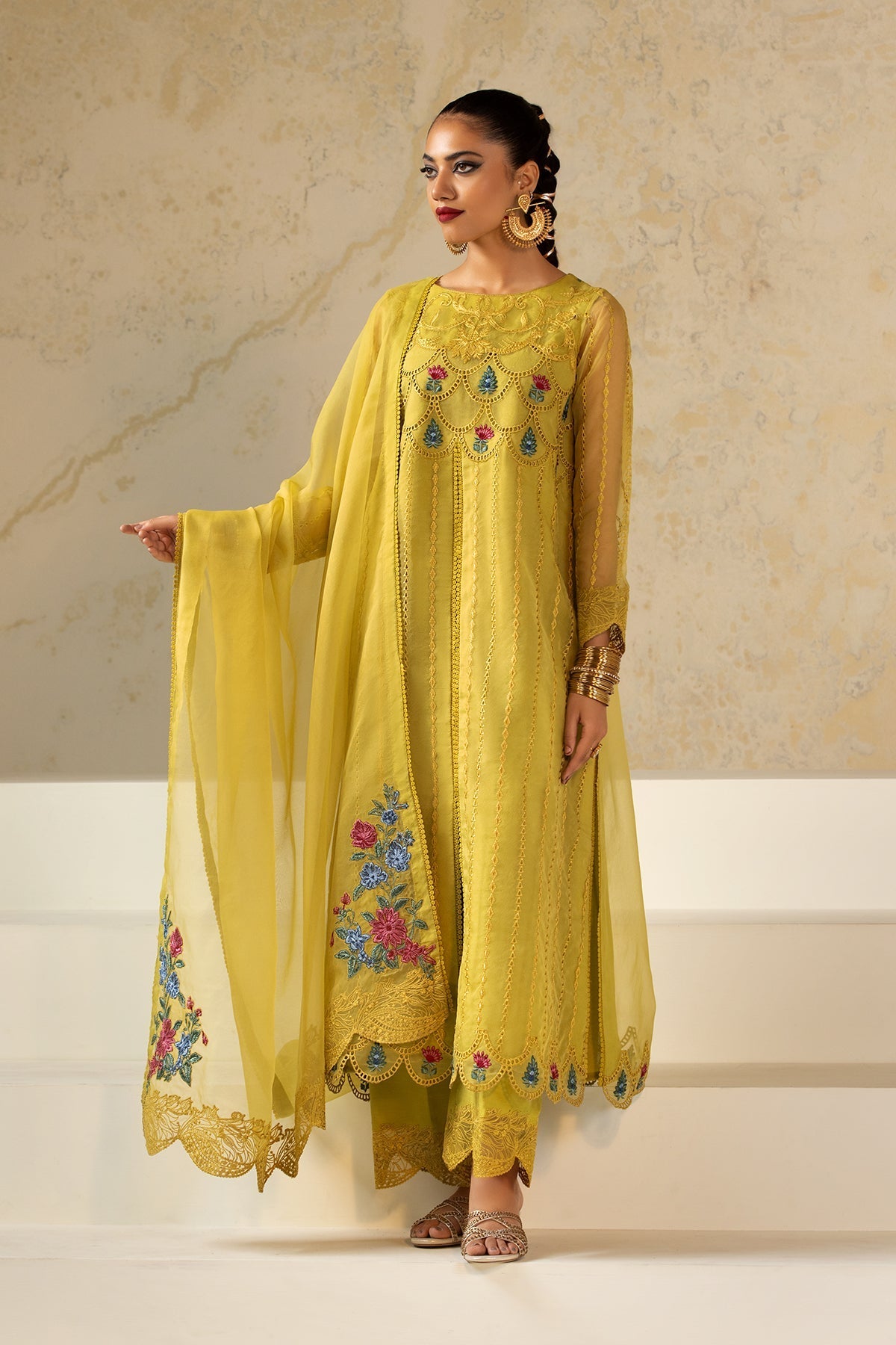 Charizma | Festive Pret | CMA-4-33 - by - Libasekhas UK - Registered Vendor of : Charizma - 100% Original Designer Dresss