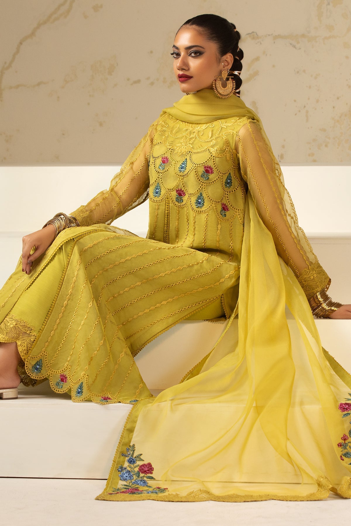 Charizma | Festive Pret | CMA-4-33 - by - Libasekhas UK - Registered Vendor of : Charizma - 100% Original Designer Dresss