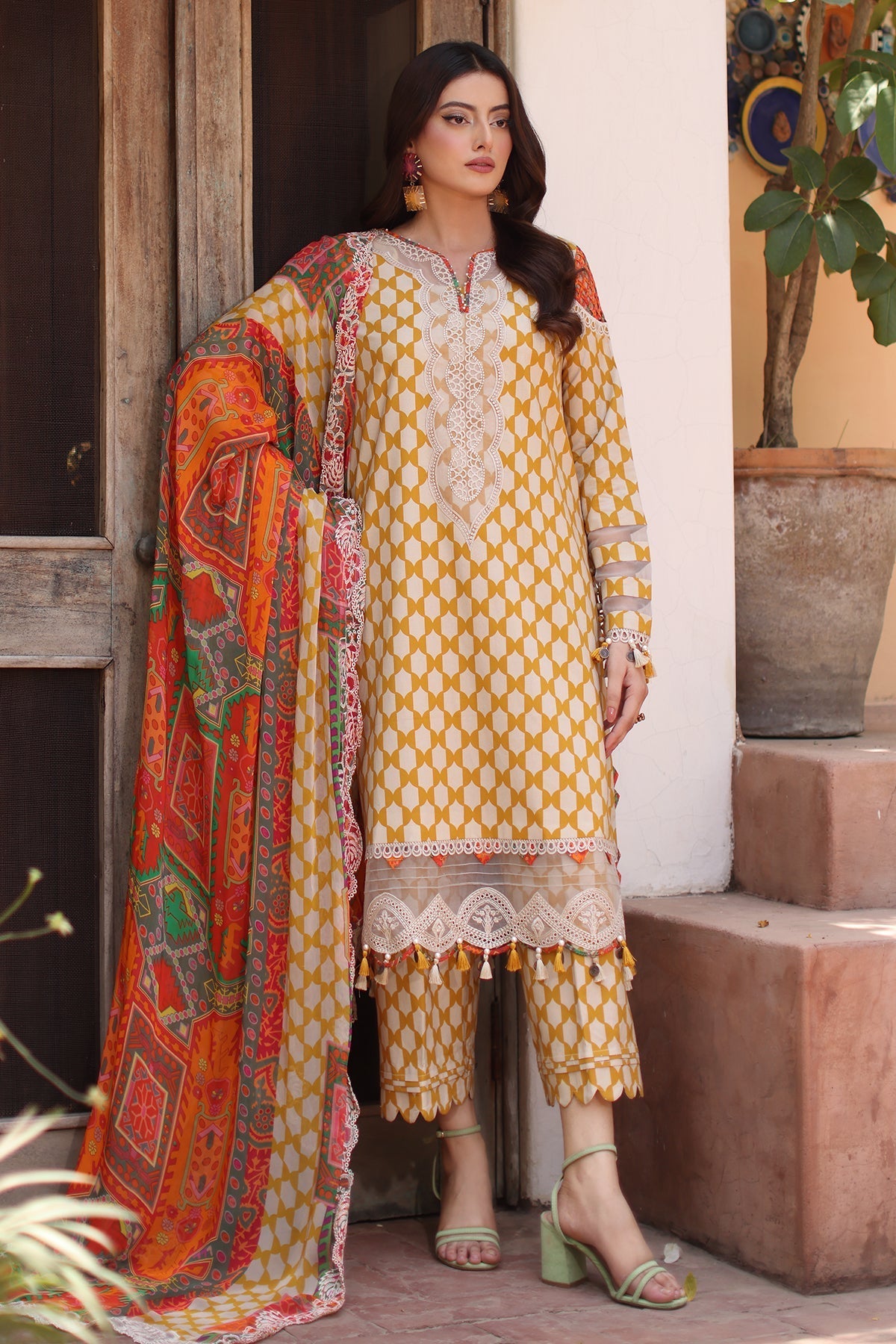 Charizma | Range Lawn | RN6-09 - by Libasekhas UK - Registered Vendor of : Charizma - 100% Original Designer Dress