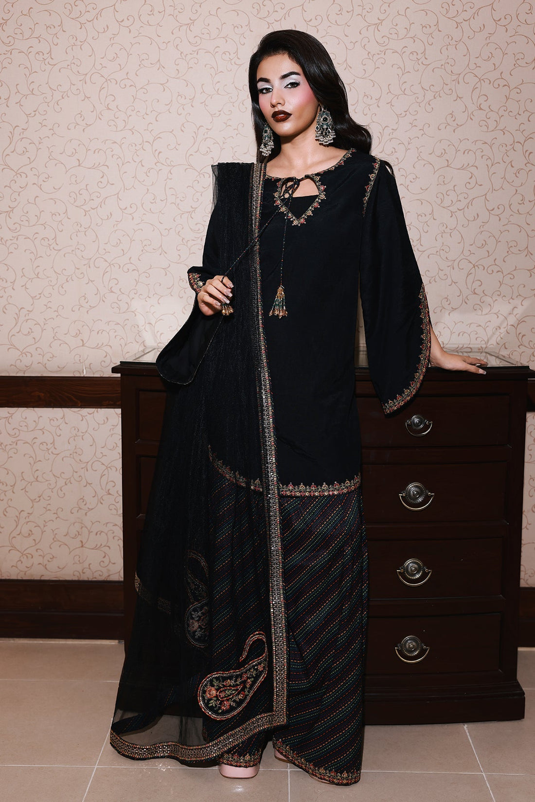 Charizma | Festive Pret | CMA-5-084 B - by Libasekhas UK - Registered Vendor of : Charizma - 100% Original Designer Dress