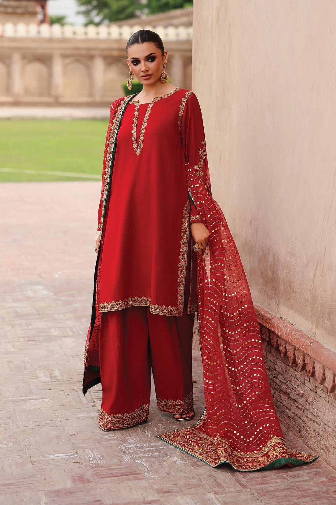 Charizma | Festive Pret | CMA-5-107 O - by Libasekhas UK - Registered Vendor of : Charizma - 100% Original Designer Dress