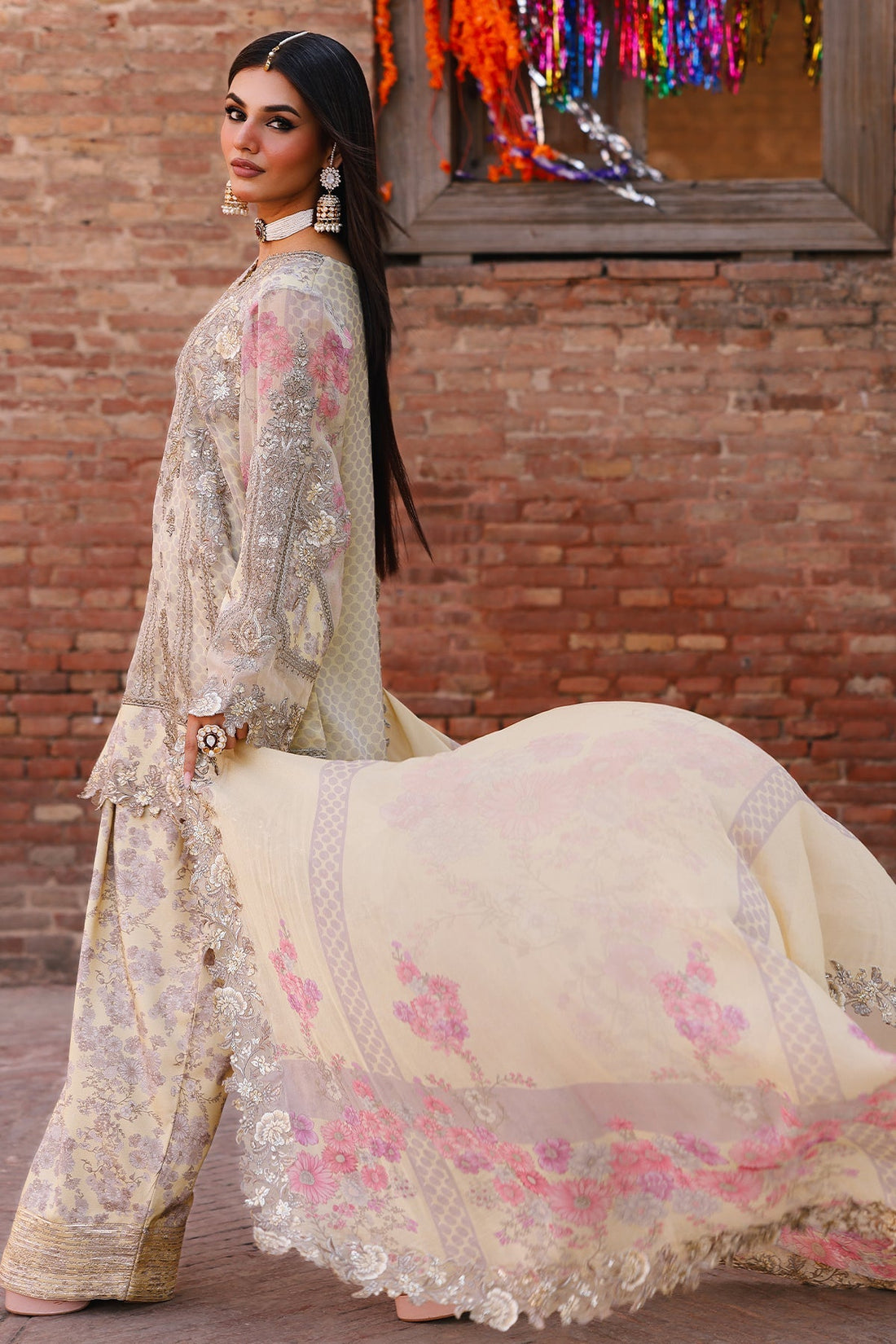 Charizma | Vasal Chiffon | VSL25-21 - by Libasekhas UK - Registered Vendor of : Charizma - 100% Original Designer Dress