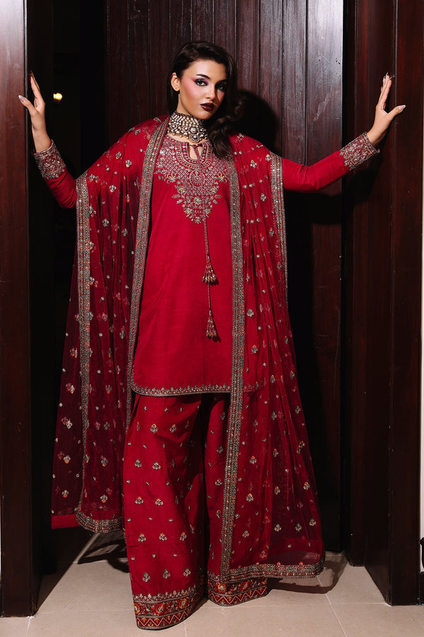 Charizma | Festive Pret | CMA-5-093 R - by Libasekhas UK - Registered Vendor of : Charizma - 100% Original Designer Dress