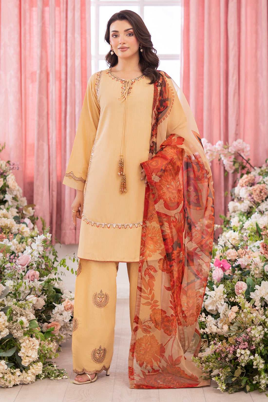 Charizma | Festive Pret | CMA-5-80 O - by Libasekhas UK - Registered Vendor of : Charizma - 100% Original Designer Dress