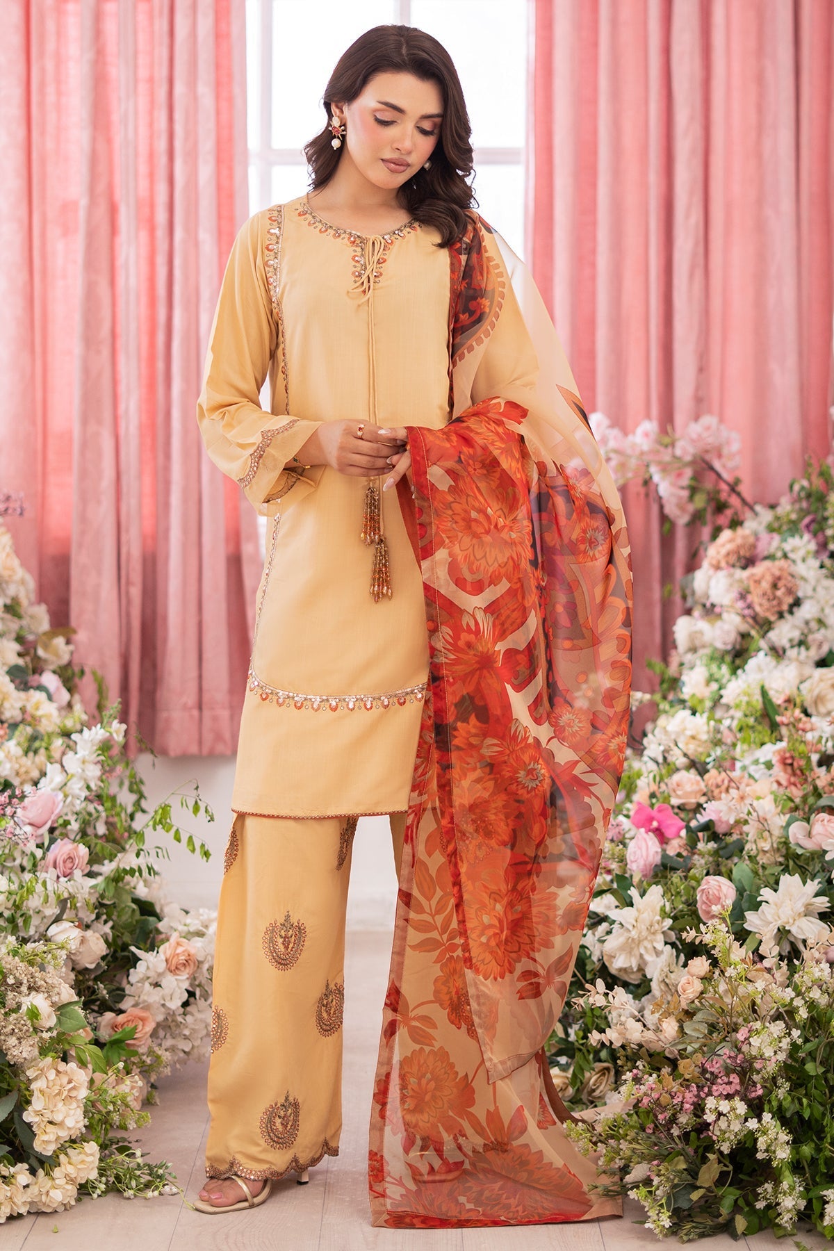 Charizma | Festive Pret | CMA-5-80 O - by Libasekhas UK - Registered Vendor of : Charizma - 100% Original Designer Dress