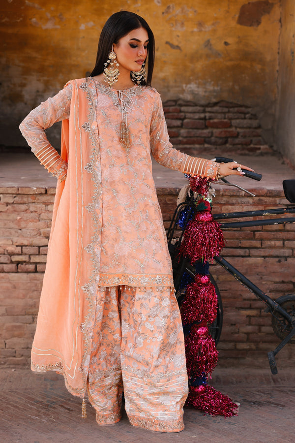 Charizma | Vasal Chiffon | VSL25-19 - by Libasekhas UK - Registered Vendor of : Charizma - 100% Original Designer Dress