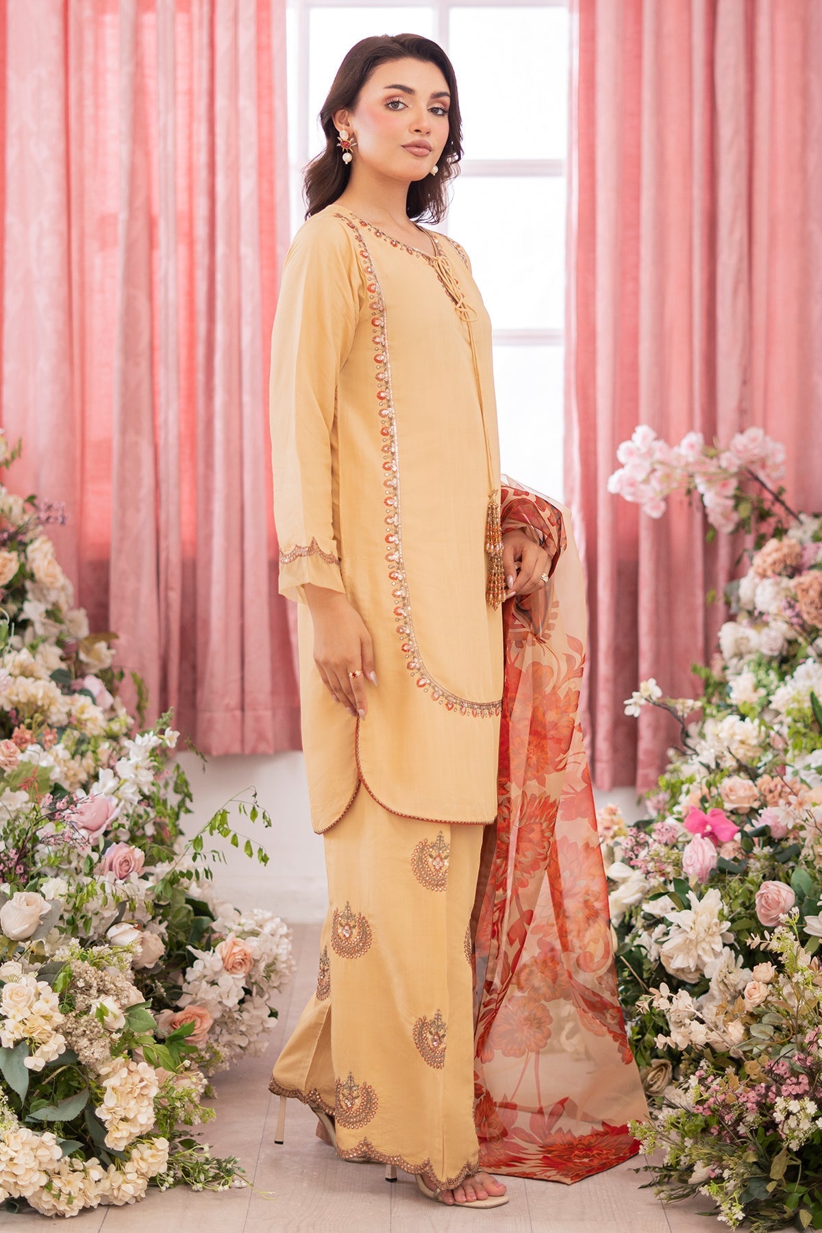 Charizma | Festive Pret | CMA-5-80 O - by Libasekhas UK - Registered Vendor of : Charizma - 100% Original Designer Dress