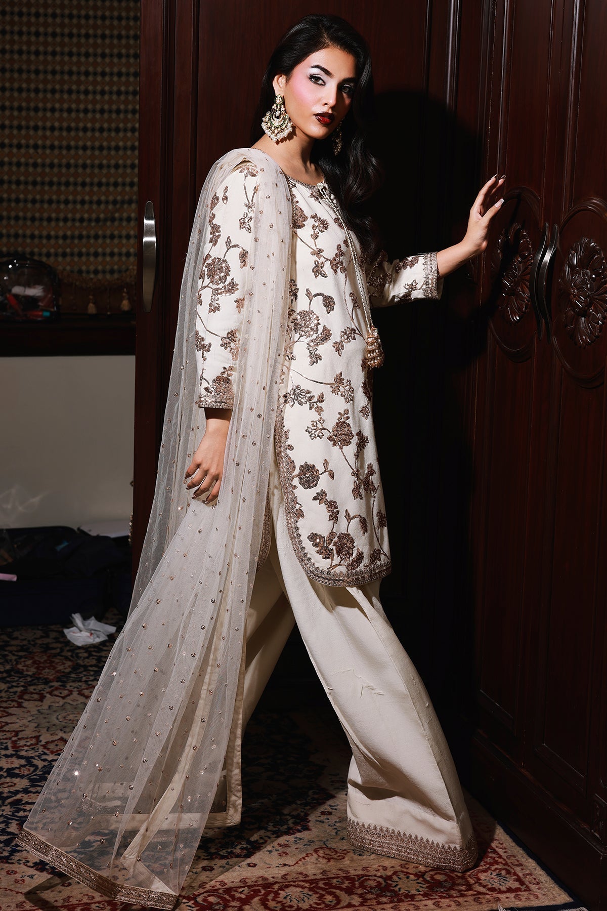 Charizma | Festive Pret | CMA-5-113 O - by Libasekhas UK - Registered Vendor of : Charizma - 100% Original Designer Dress