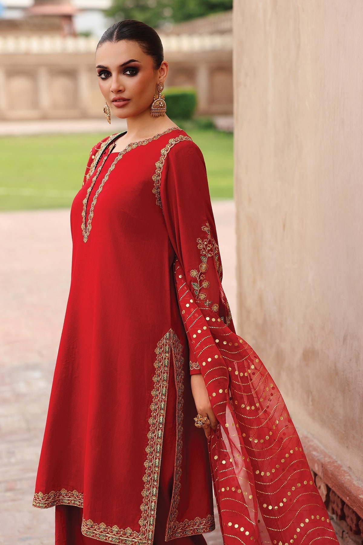 Charizma | Festive Pret | CMA-5-107 O - by Libasekhas UK - Registered Vendor of : Charizma - 100% Original Designer Dress
