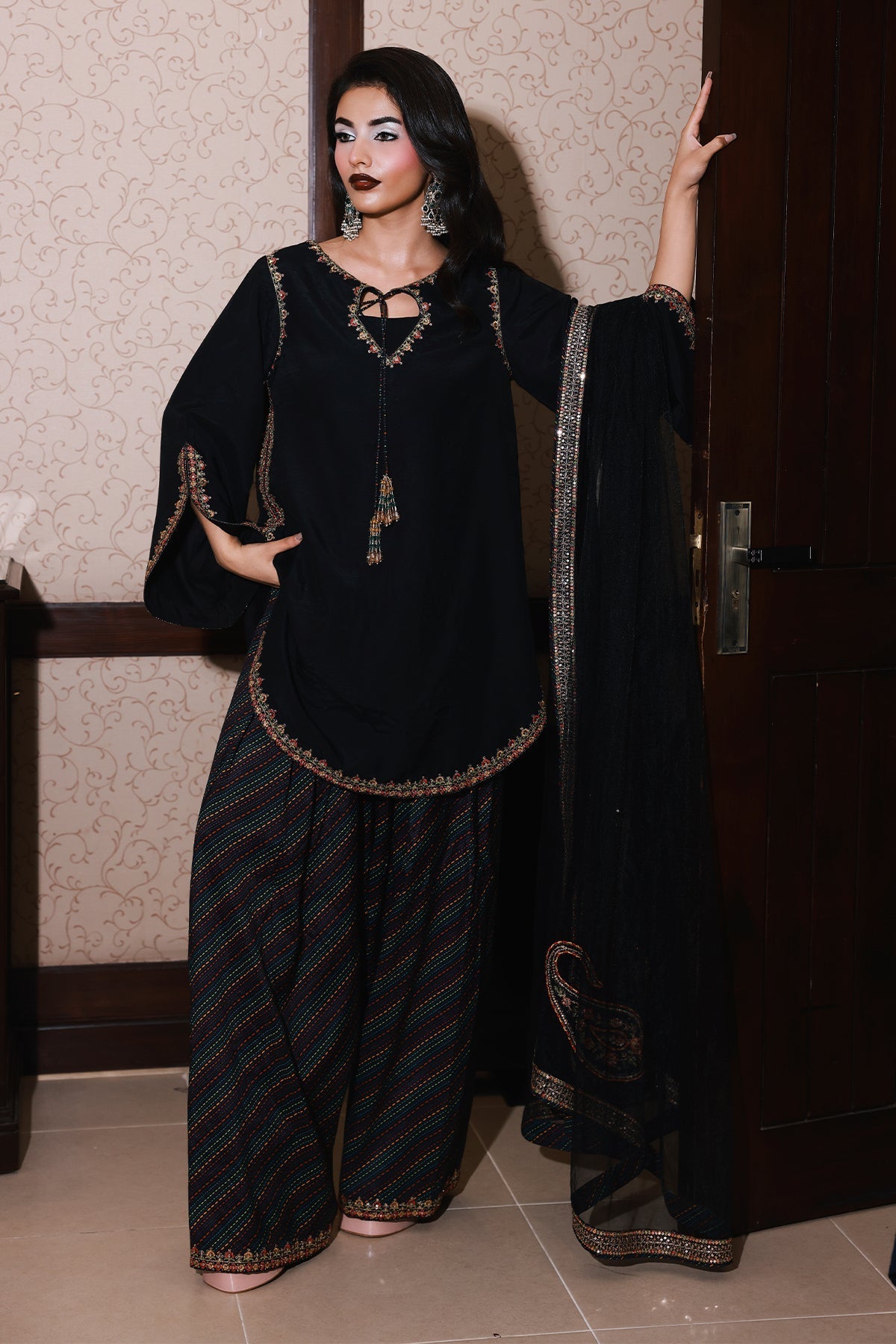 Charizma | Festive Pret | CMA-5-084 B - by Libasekhas UK - Registered Vendor of : Charizma - 100% Original Designer Dress