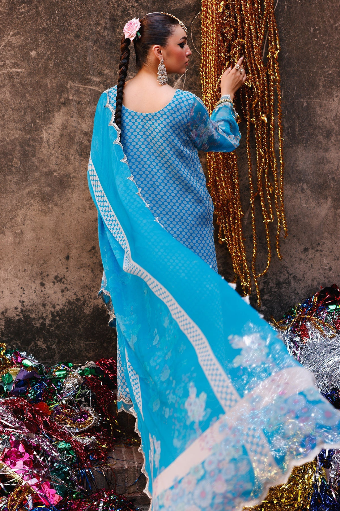 Charizma | Vasal Chiffon | VSL25-20 - by Libasekhas UK - Registered Vendor of : Charizma - 100% Original Designer Dress