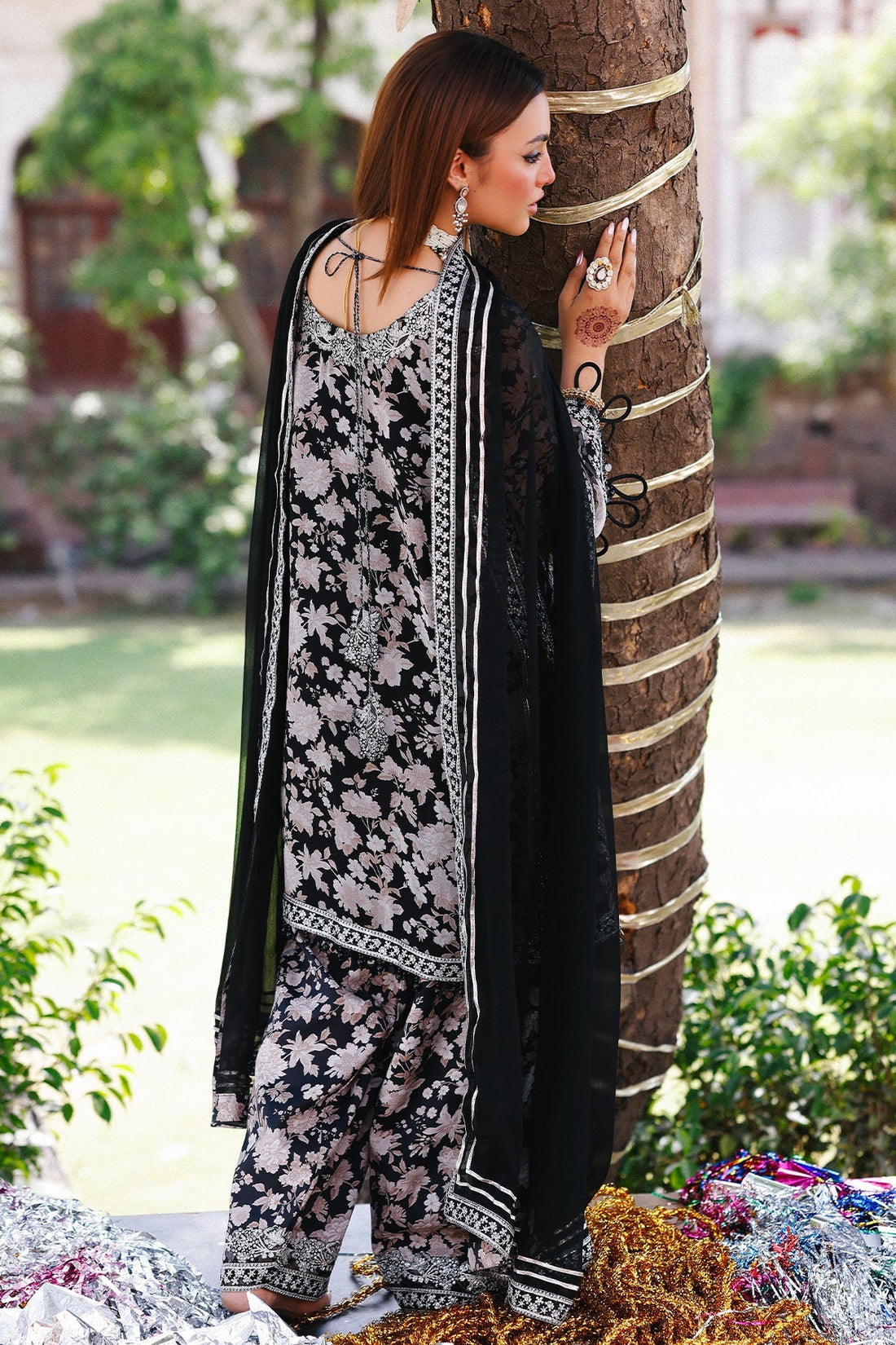 Charizma | Vasal Chiffon | VSL25-15 - by Libasekhas UK - Registered Vendor of : Charizma - 100% Original Designer Dress