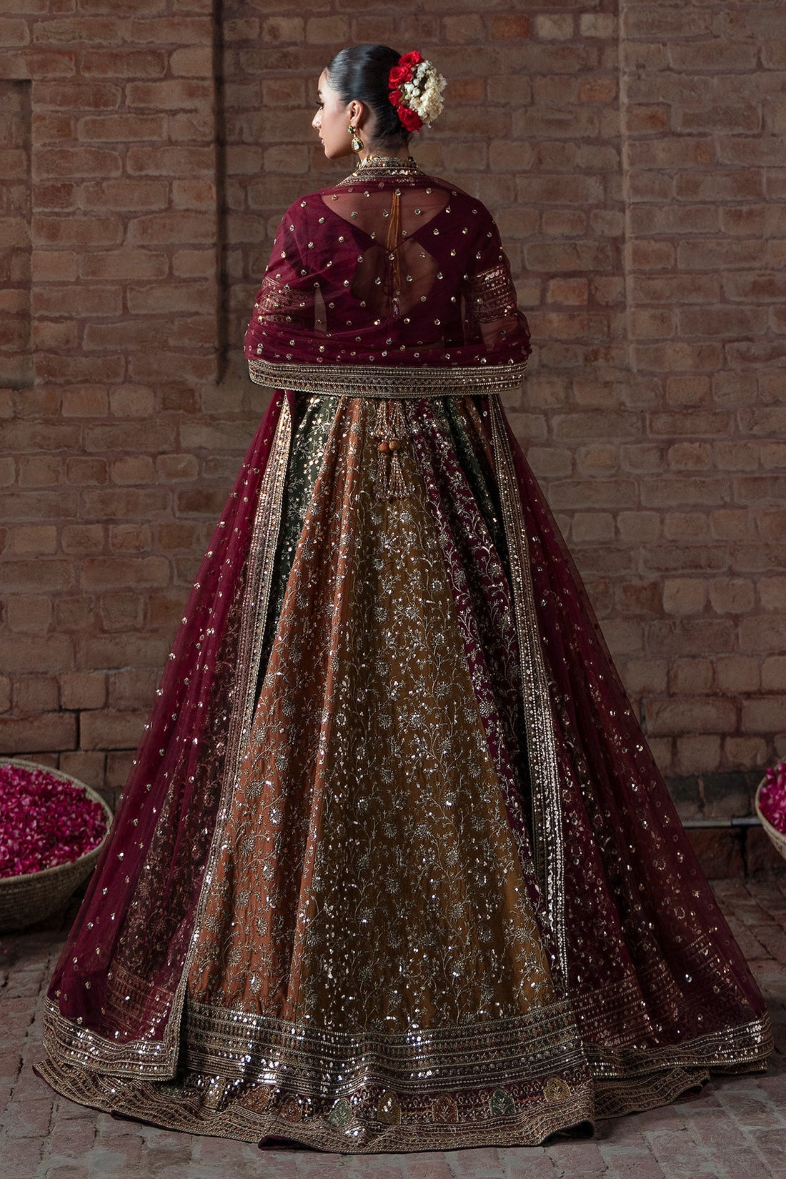 Mina Kashif | Virsa Wedding Formals | Zah-e-naseeb - by Libasekhas UK - Registered Vendor of : Mina Kashif - 100% Original Designer Dress