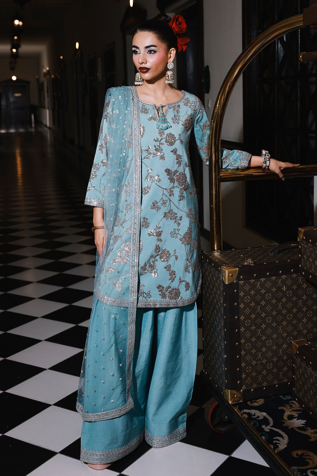 Charizma | Festive Pret | CMA-5-111 B - by Libasekhas UK - Registered Vendor of : Charizma - 100% Original Designer Dress
