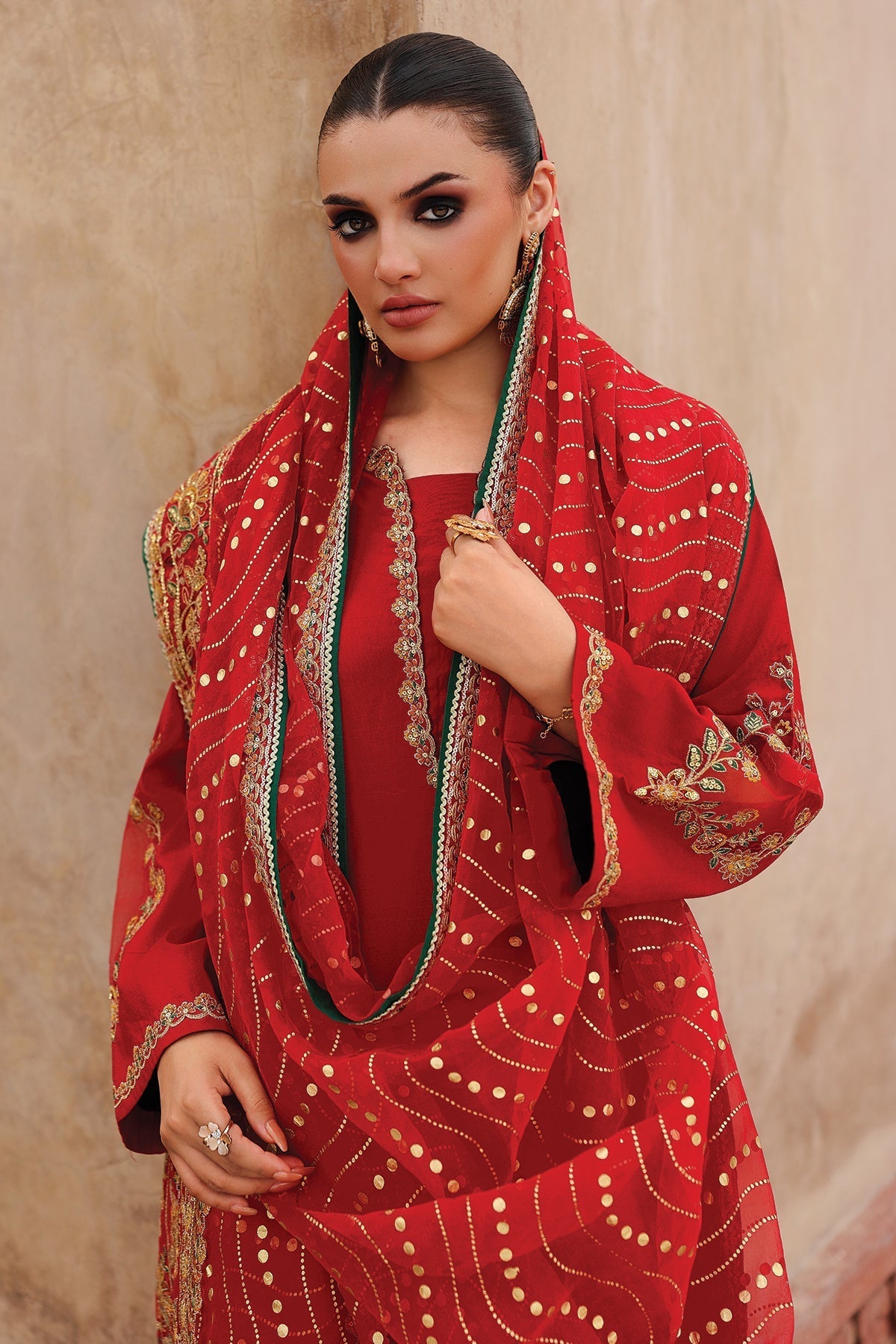 Charizma | Festive Pret | CMA-5-107 O - by Libasekhas UK - Registered Vendor of : Charizma - 100% Original Designer Dress
