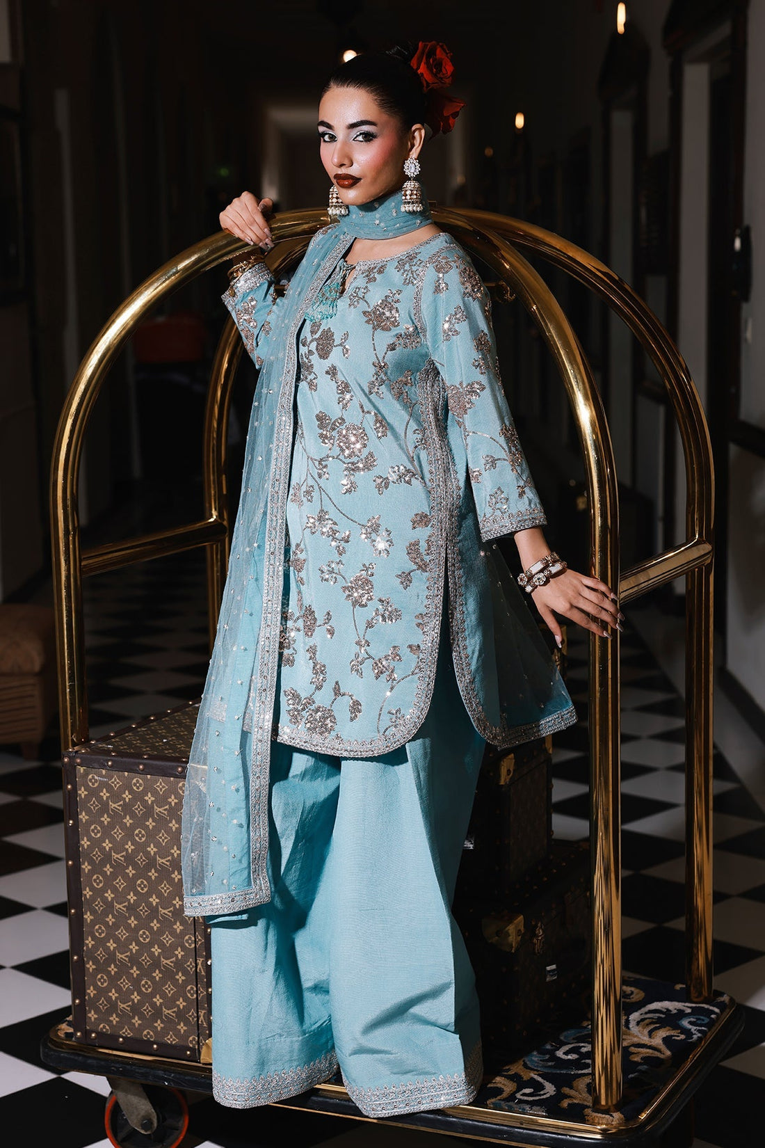 Charizma | Festive Pret | CMA-5-111 B - by Libasekhas UK - Registered Vendor of : Charizma - 100% Original Designer Dress
