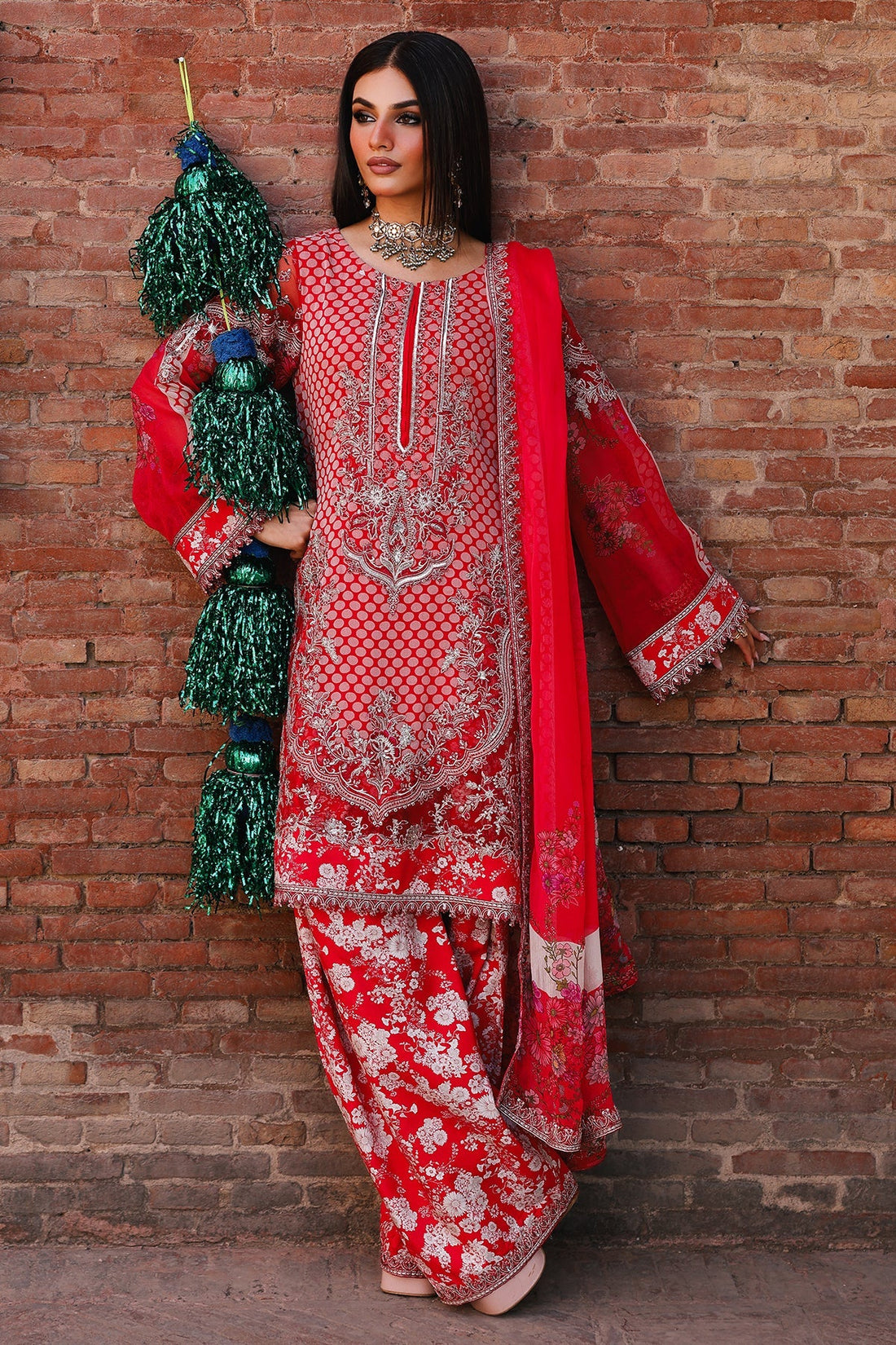 Charizma | Vasal Chiffon | VSL25-16 - by Libasekhas UK - Registered Vendor of : Charizma - 100% Original Designer Dress