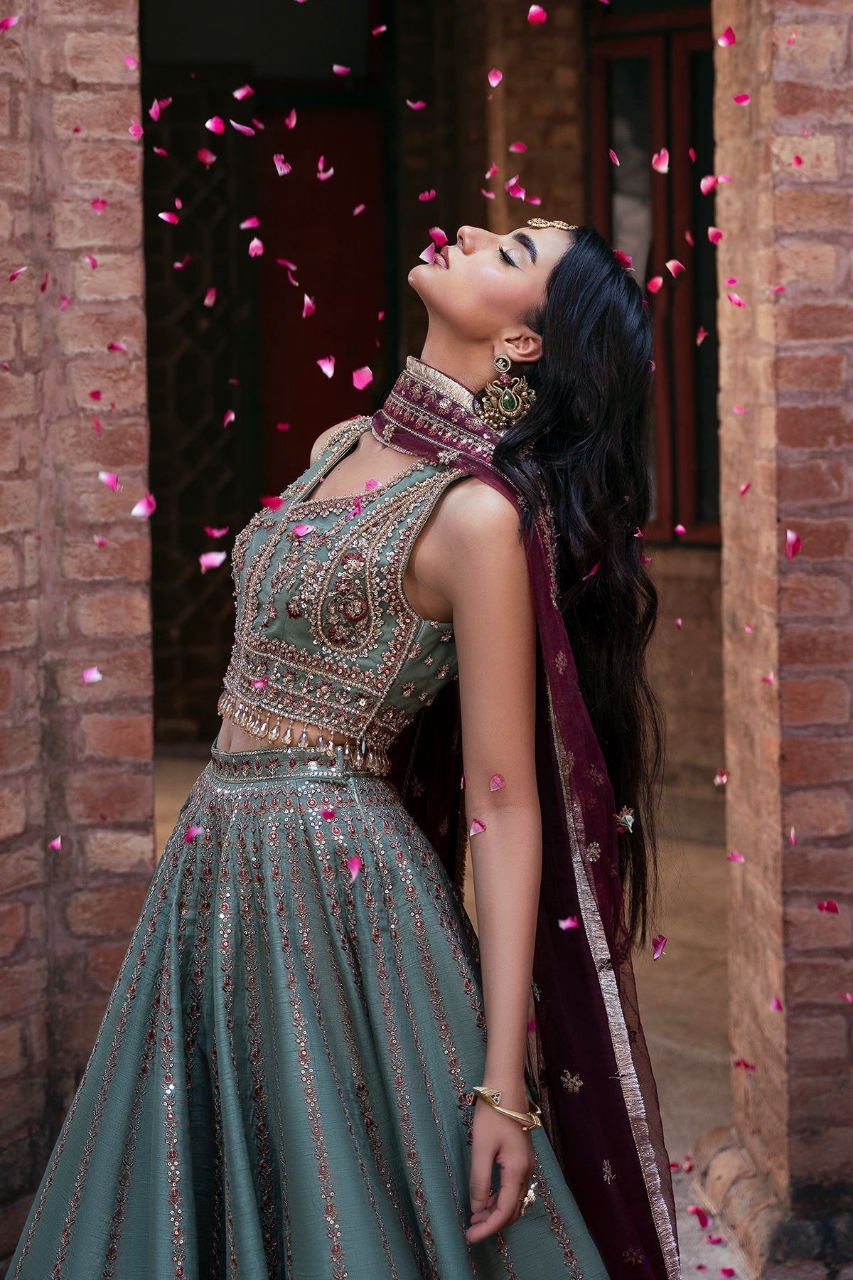 Mina Kashif | Virsa Wedding Formals | Noor-e-saba - by Libasekhas UK - Registered Vendor of : Mina Kashif - 100% Original Designer Dress