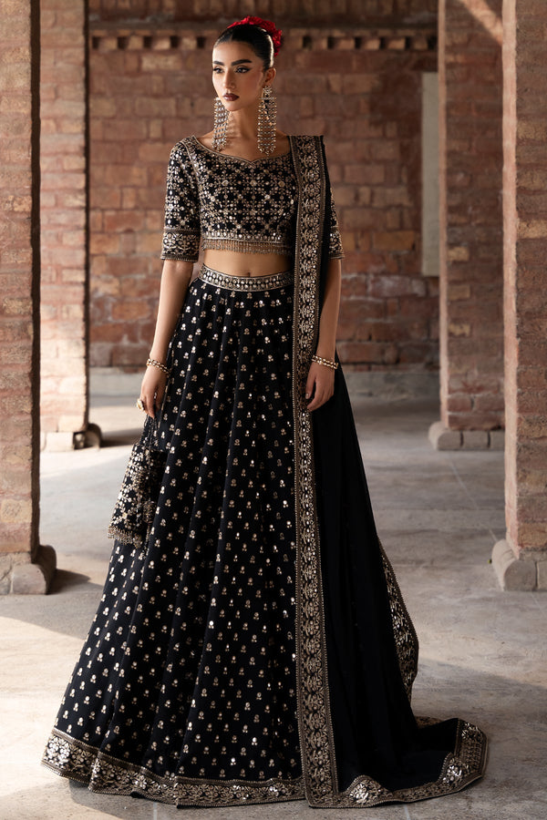 Mina Kashif | Virsa Wedding Formals | Surmayi - by Libasekhas UK - Registered Vendor of : Mina Kashif - 100% Original Designer Dress