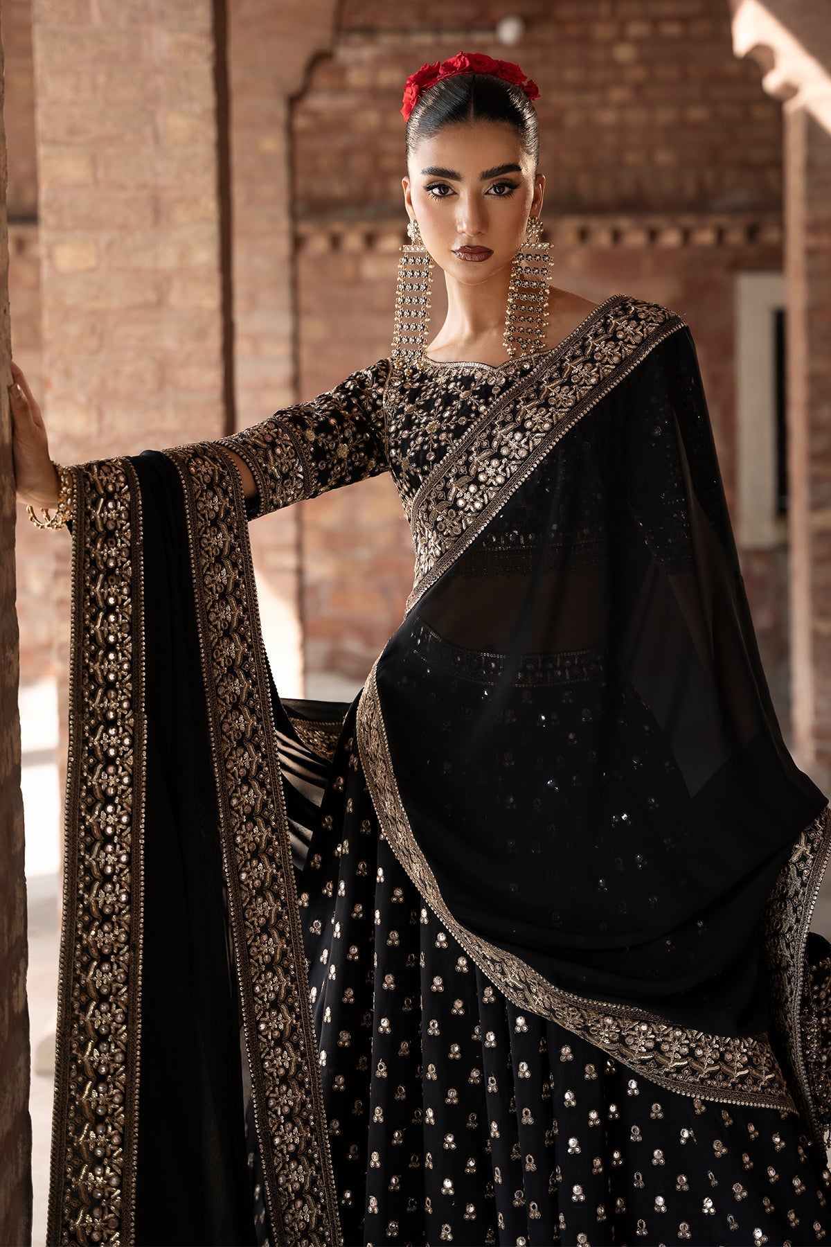 Mina Kashif | Virsa Wedding Formals | Surmayi - by Libasekhas UK - Registered Vendor of : Mina Kashif - 100% Original Designer Dress