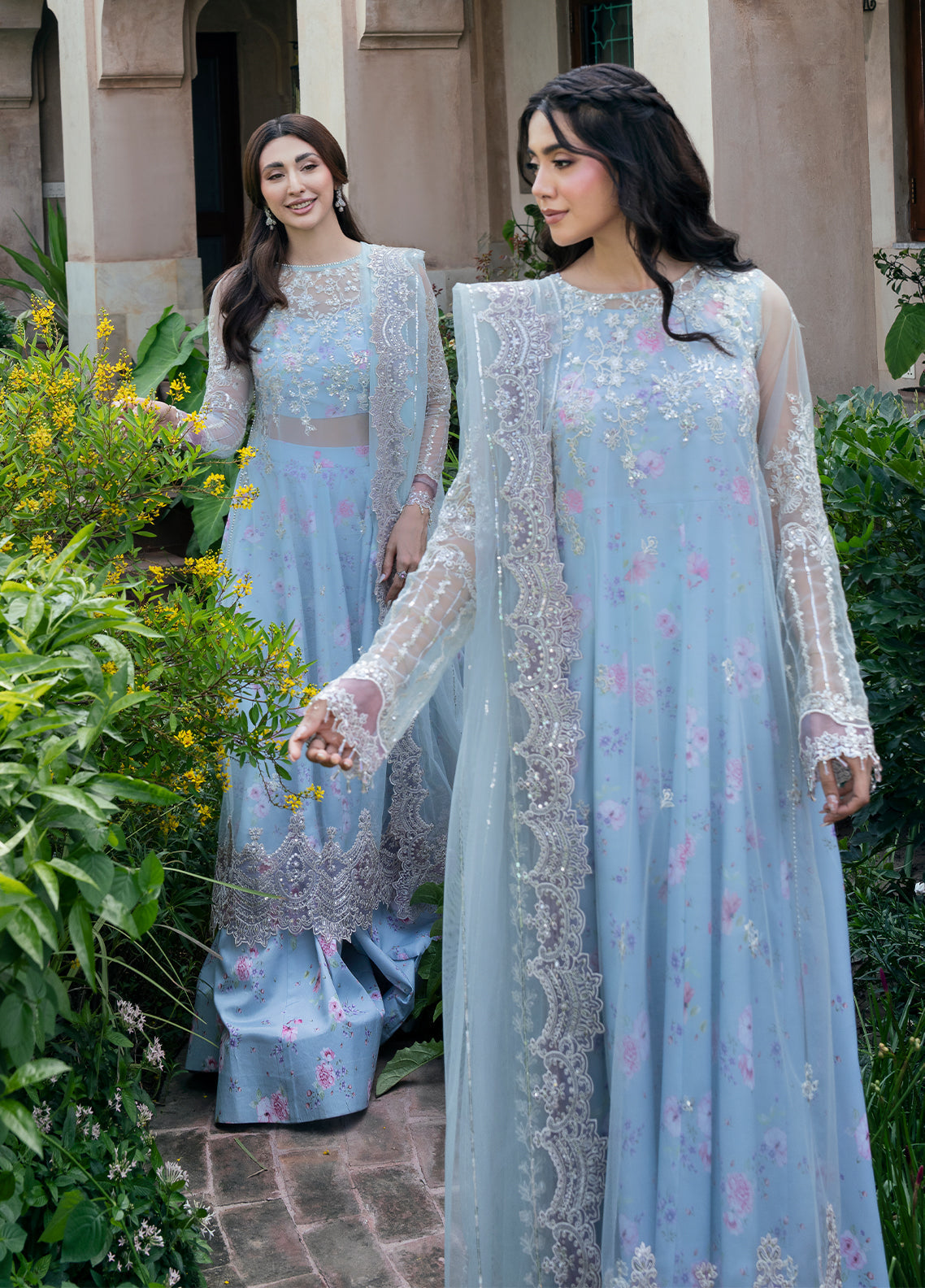 Sahane | Rusukh Premium Formals 26 | FU6607 Kayra - RUSUKH - by Libasekhas UK - Registered Vendor of : Sahane - 100% Original Designer Dress