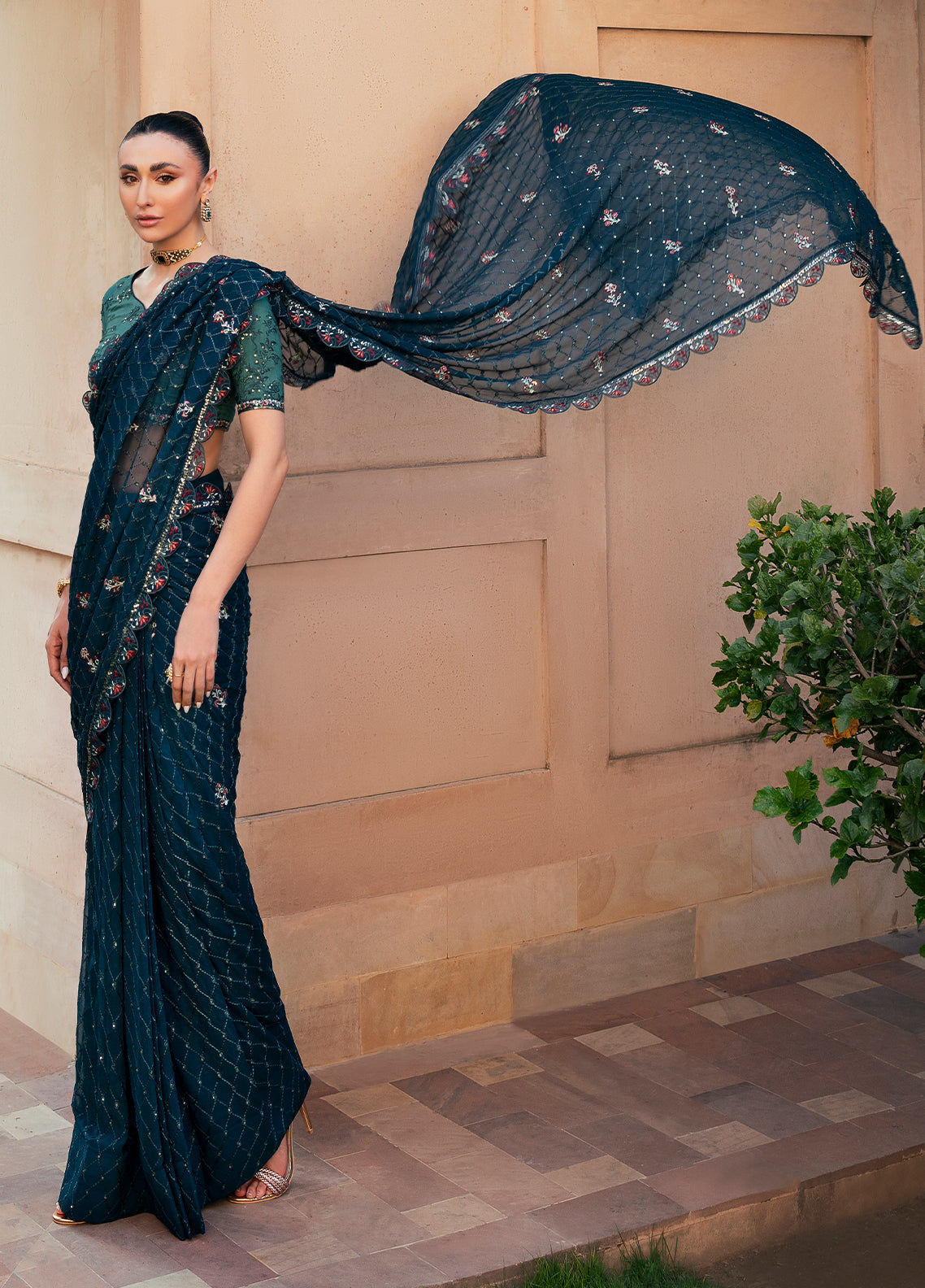 Sahane | Rusukh Premium Formals 26 | FU6612 Ghazal - RUSUKH - by Libasekhas UK - Registered Vendor of : Sahane - 100% Original Designer Dress