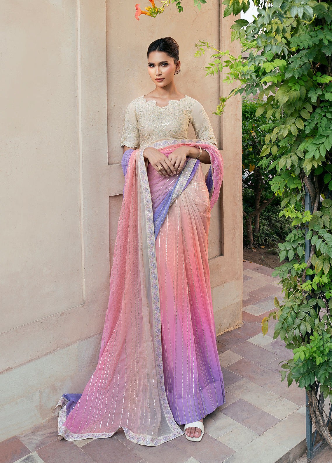 Sahane | Rusukh Premium Formals 26 | FU6611 Ruzain - RUSUKH - by Libasekhas UK - Registered Vendor of : Sahane - 100% Original Designer Dress