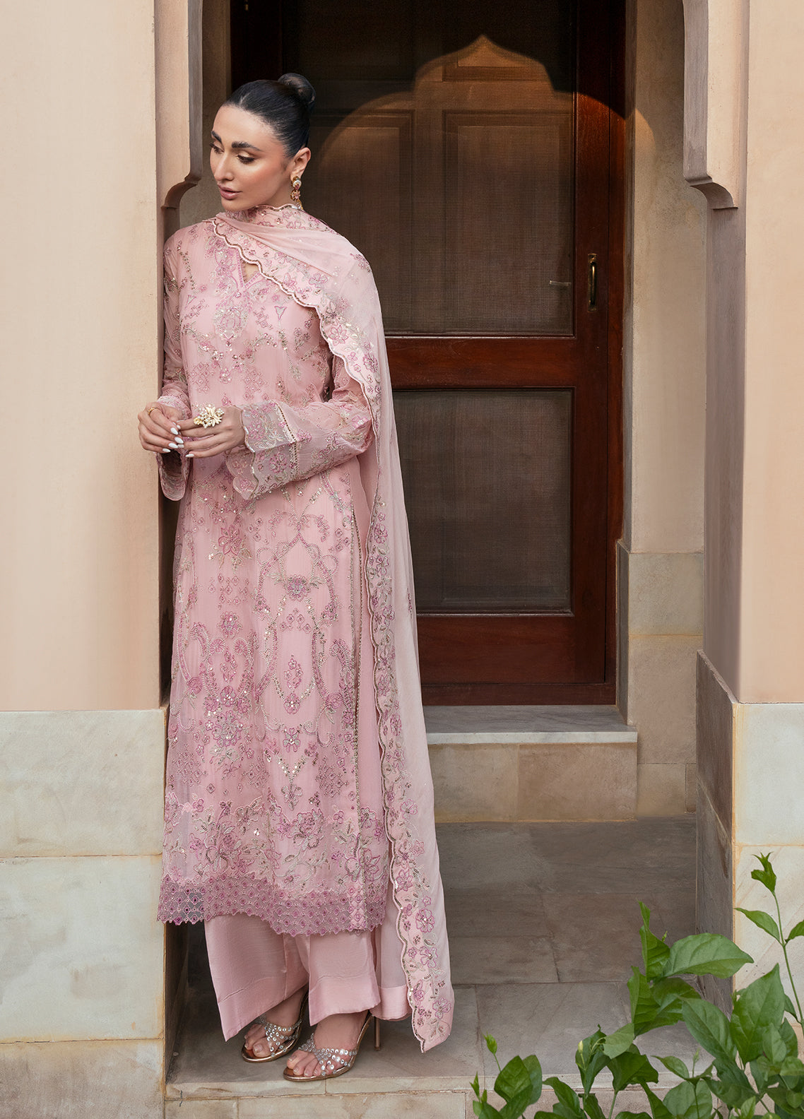Sahane | Rusukh Premium Formals 26 | FU6606 Aleiha - RUSUKH - by Libasekhas UK - Registered Vendor of : Sahane - 100% Original Designer Dress