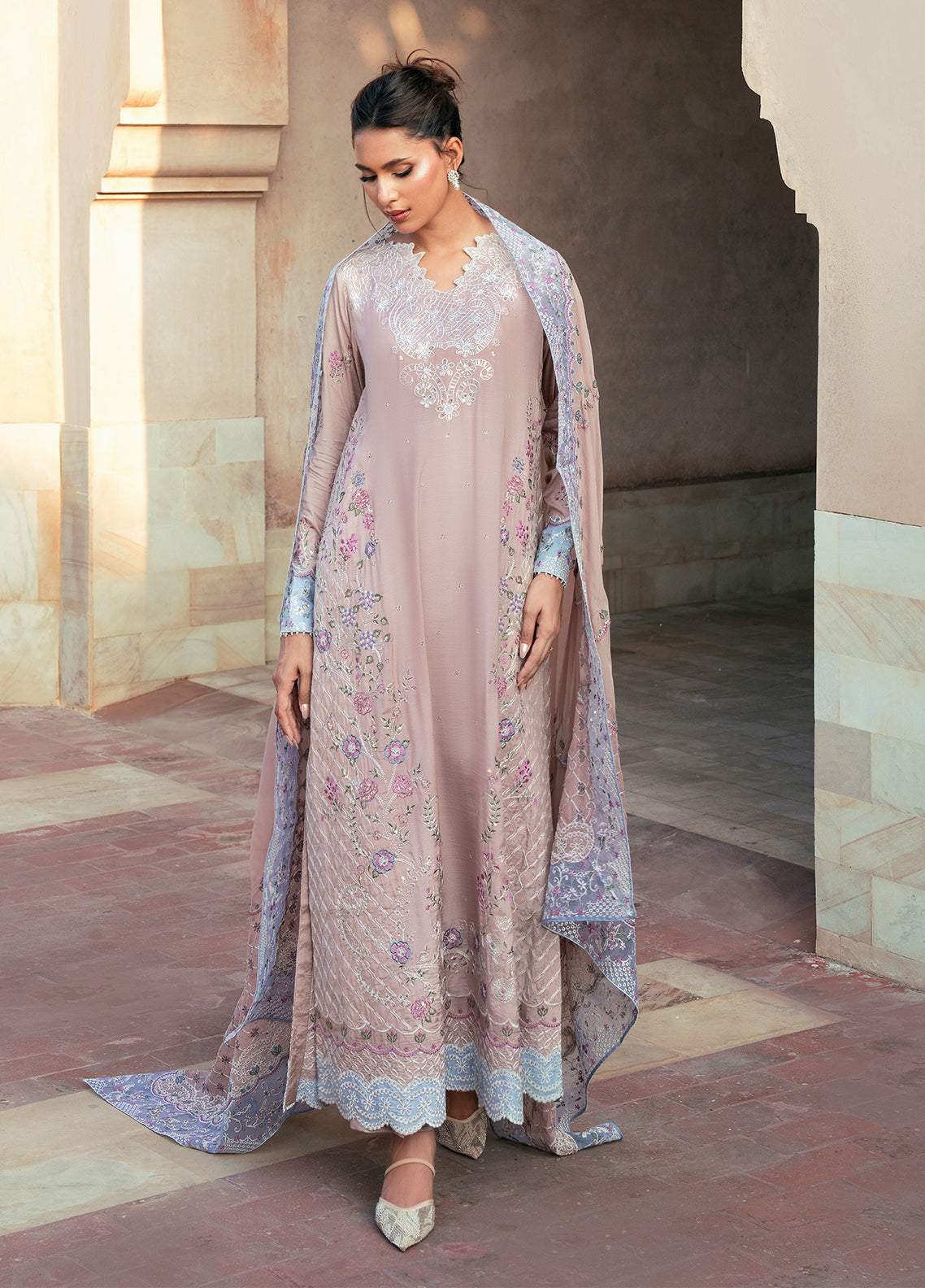 Sahane | Rusukh Premium Formals 26 | FU6602 Abroo - RUSUKH - by Libasekhas UK - Registered Vendor of : Sahane - 100% Original Designer Dress