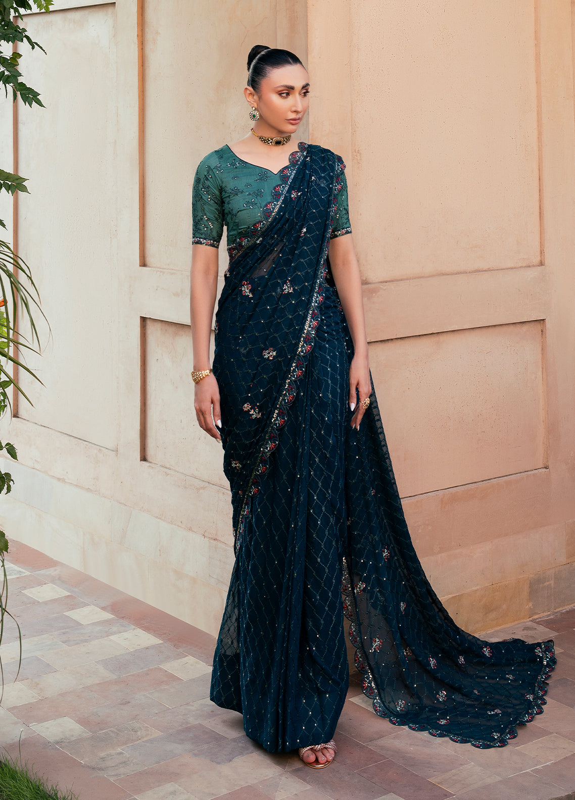 Sahane | Rusukh Premium Formals 26 | FU6612 Ghazal - RUSUKH - by Libasekhas UK - Registered Vendor of : Sahane - 100% Original Designer Dress
