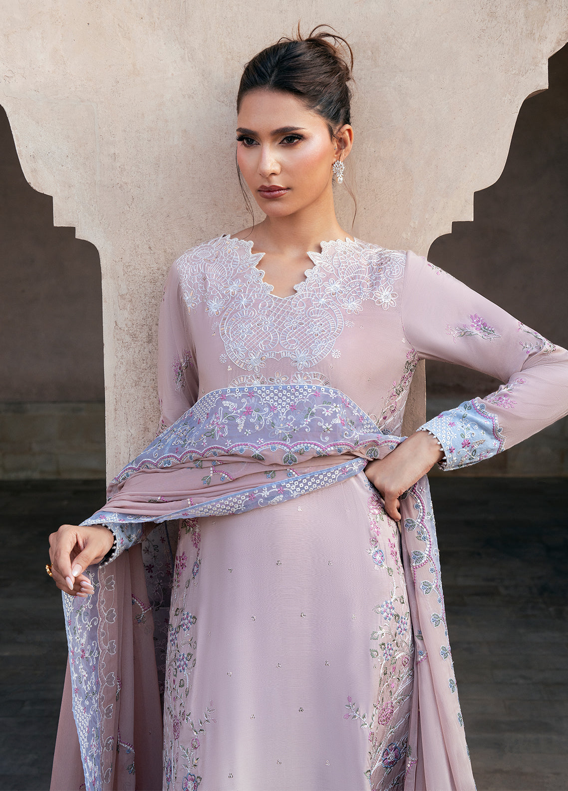 Sahane | Rusukh Premium Formals 26 | FU6602 Abroo - RUSUKH - by Libasekhas UK - Registered Vendor of : Sahane - 100% Original Designer Dress