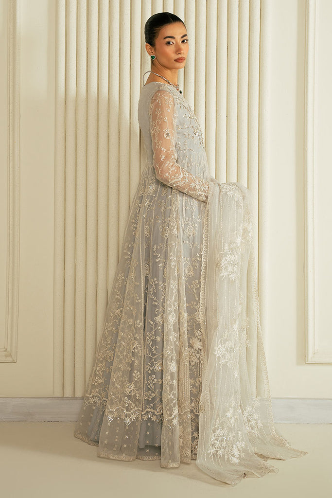 Cross Stitch | Wedding Collection 25 | WHISPERING BLUE - by - Libasekhas UK - Registered Vendor of : Cross Stitch - 100% Original Designer Dresss