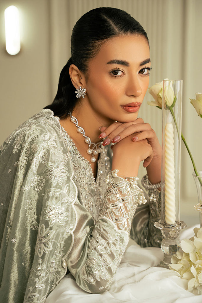 Cross Stitch | Wedding Collection 25 | MUTED MIRAGE - by - Libasekhas UK - Registered Vendor of : Cross Stitch - 100% Original Designer Dresss