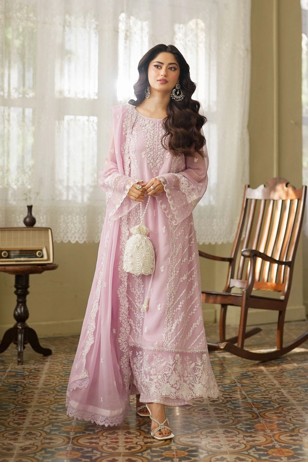 Azure | Eid Drop | Wisteria - by Libasekhas UK - Registered Vendor of : Azure - 100% Original Designer Dress