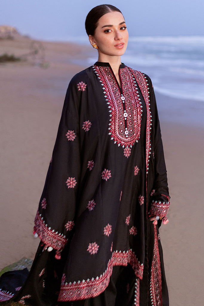 Cross Stitch | Cotton Satin 25 | RAVEN FOLK - by Libasekhas UK - Registered Vendor of : Cross Stitch - 100% Original Designer Dress