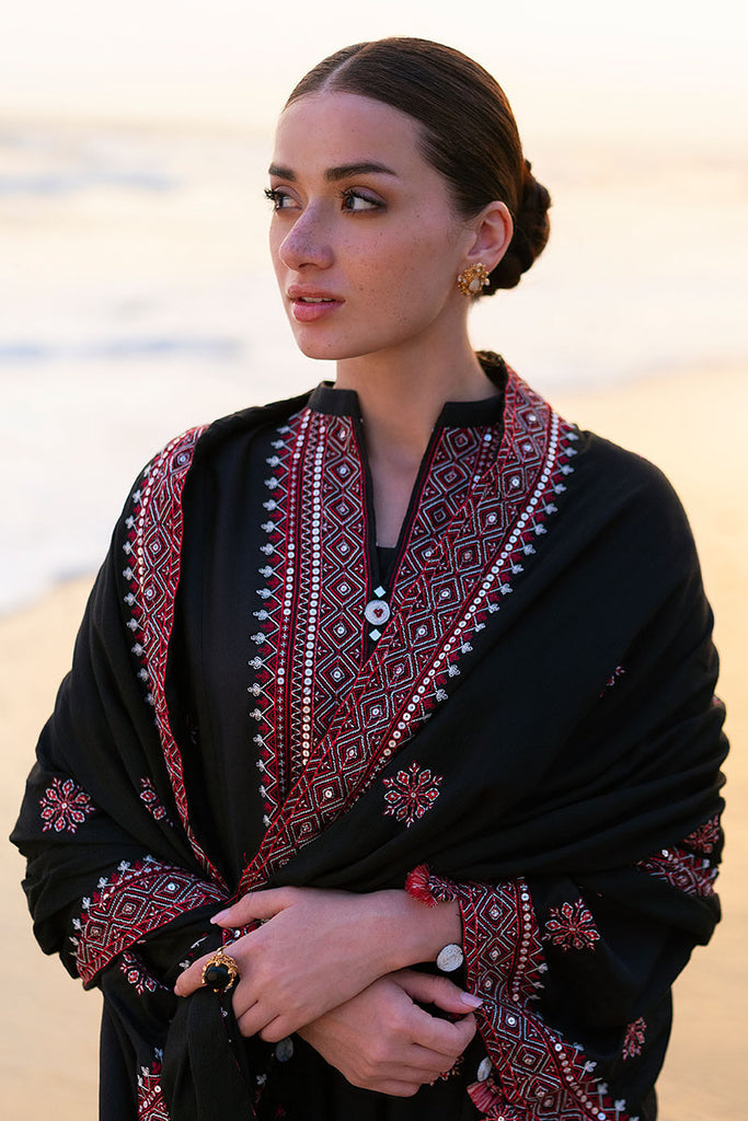 Cross Stitch | Cotton Satin 25 | RAVEN FOLK - by Libasekhas UK - Registered Vendor of : Cross Stitch - 100% Original Designer Dress