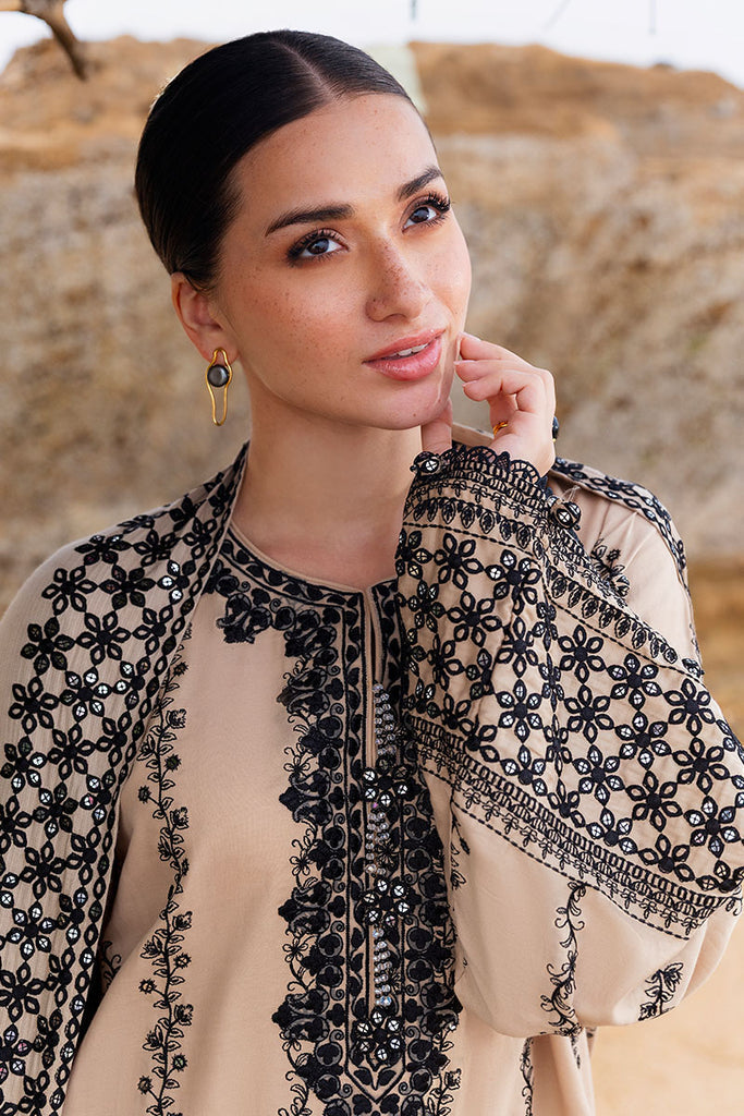 Cross Stitch | Cotton Satin 25 | WOVEN GRACE - by Libasekhas UK - Registered Vendor of : Cross Stitch - 100% Original Designer Dress