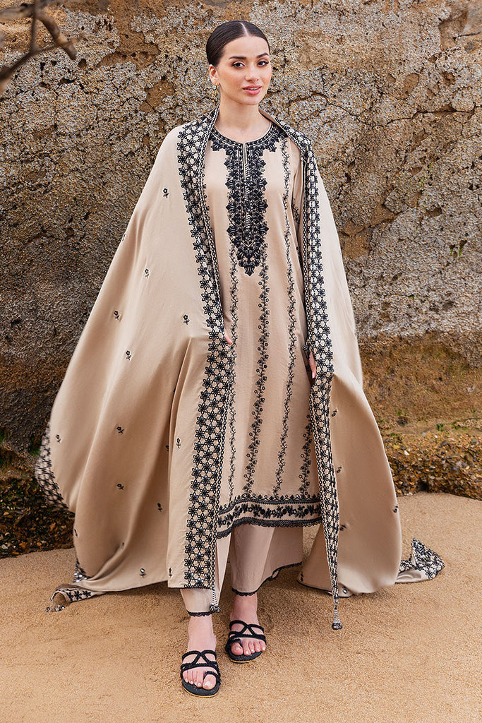 Cross Stitch | Cotton Satin 25 | WOVEN GRACE - by Libasekhas UK - Registered Vendor of : Cross Stitch - 100% Original Designer Dress