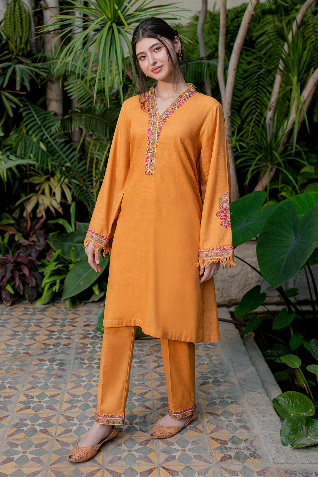 Zellbury | Winter Pret | Embroidered Kurta Trouser - 1289 - by - Libasekhas UK - Registered Vendor of : Zellbury Women - 100% Original Designer Dresss