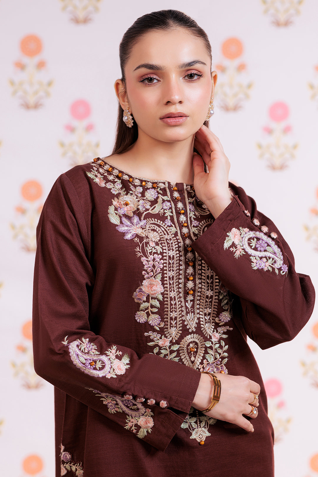 Zellbury | Winter Pret | Embroidered Kurta Trouser - 1290 - by - Libasekhas UK - Registered Vendor of : Zellbury Women - 100% Original Designer Dresss