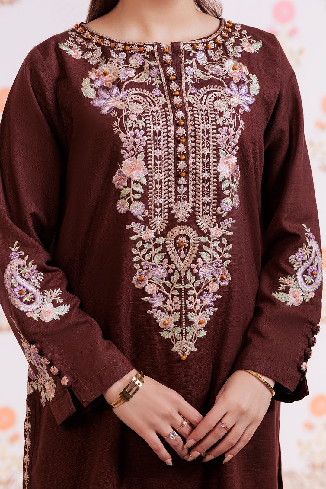 Zellbury | Winter Pret | Embroidered Kurta Trouser - 1290 - by - Libasekhas UK - Registered Vendor of : Zellbury Women - 100% Original Designer Dresss