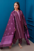Zellbury | Winter Pret | Embroidered Kurta Dupatta Trouser - 1278 - by - Libasekhas UK - Registered Vendor of : Zellbury Women - 100% Original Designer Dresss