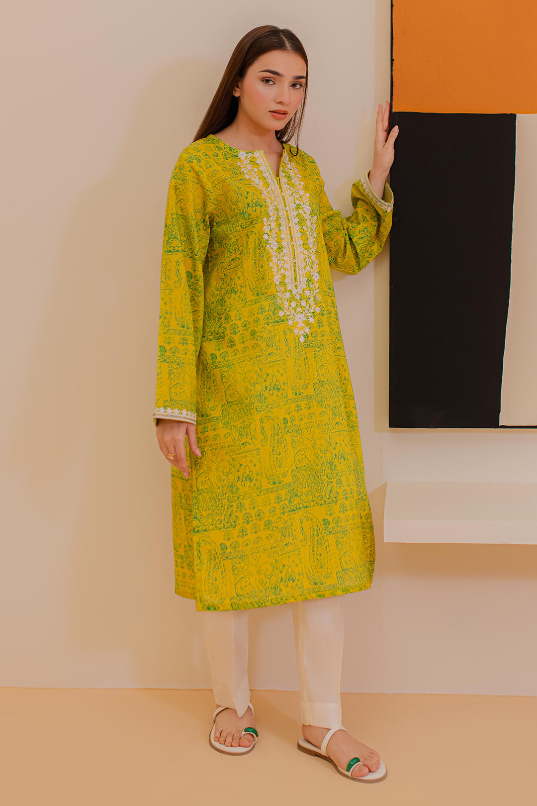Zellbury | Summer Pret | Embroidered Kurta - 2845 - by - Libasekhas UK - Registered Vendor of : Zellbury Women - 100% Original Designer Dresss