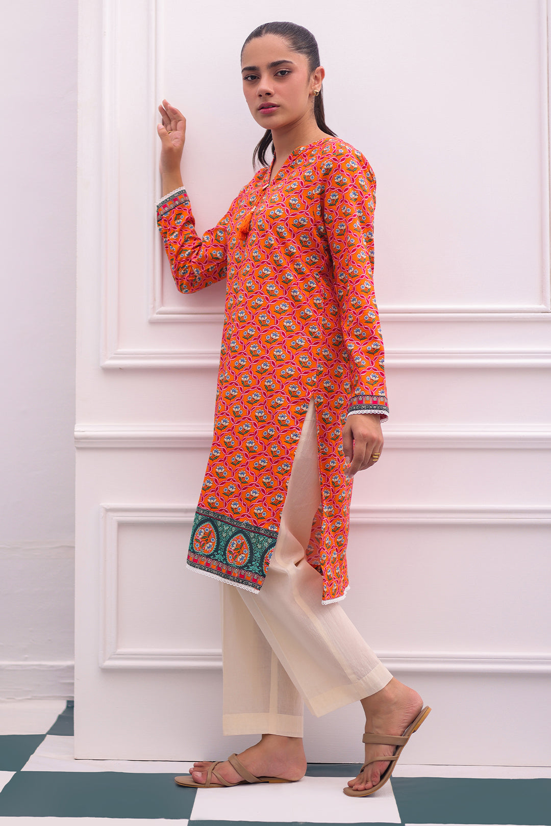 Zellbury | Summer Pret | Kurta - 2860 - by - Libasekhas UK - Registered Vendor of : Zellbury Women - 100% Original Designer Dresss