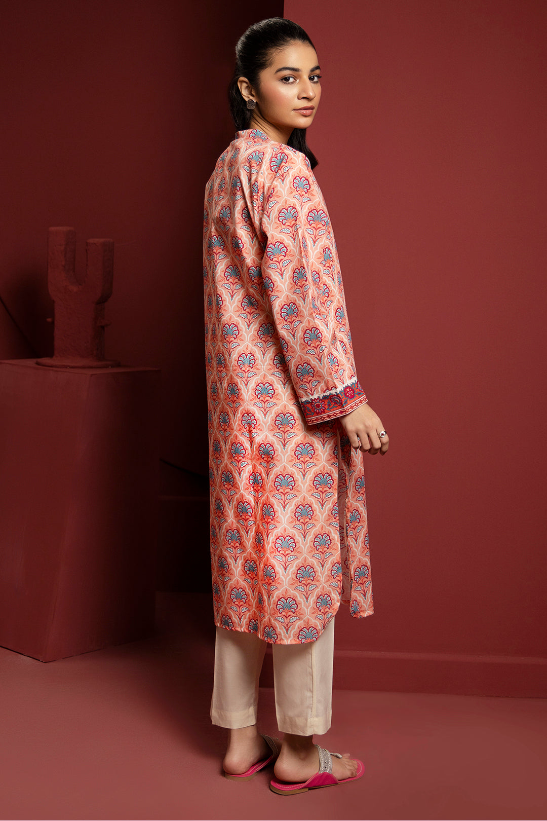 Zellbury | Winter Pret | Kurta - 3180 - by - Libasekhas UK - Registered Vendor of : Zellbury Women - 100% Original Designer Dresss