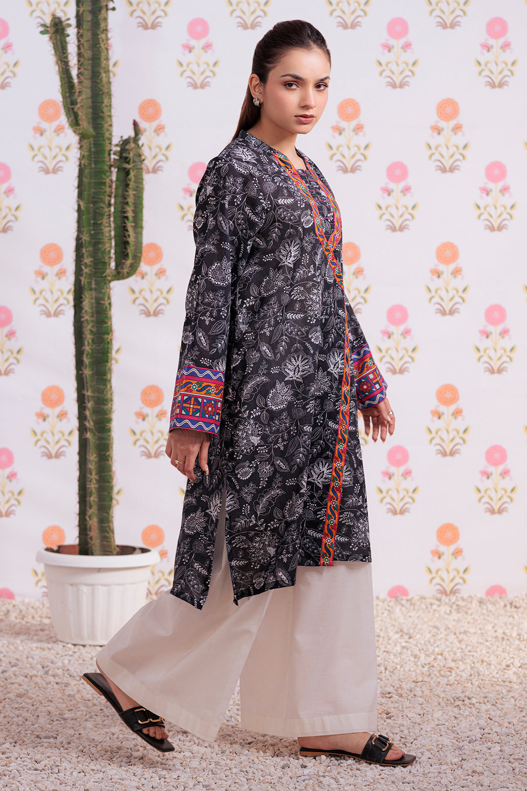 Zellbury | Winter Pret | Kurta - 3185 - by - Libasekhas UK - Registered Vendor of : Zellbury Women - 100% Original Designer Dresss