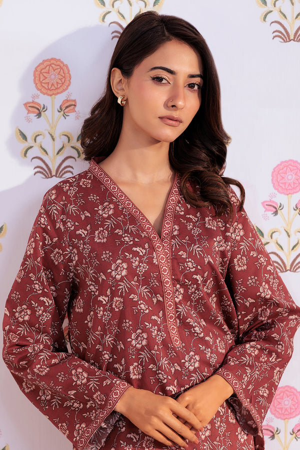 Zellbury | Winter Pret | Kurta - 3246 - by - Libasekhas UK - Registered Vendor of : Zellbury Women - 100% Original Designer Dresss