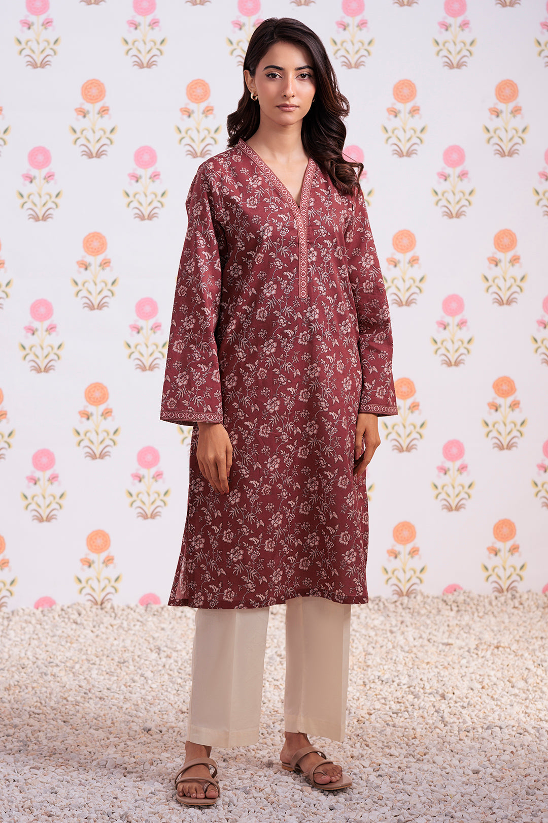 Zellbury | Winter Pret | Kurta - 3246 - by - Libasekhas UK - Registered Vendor of : Zellbury Women - 100% Original Designer Dresss