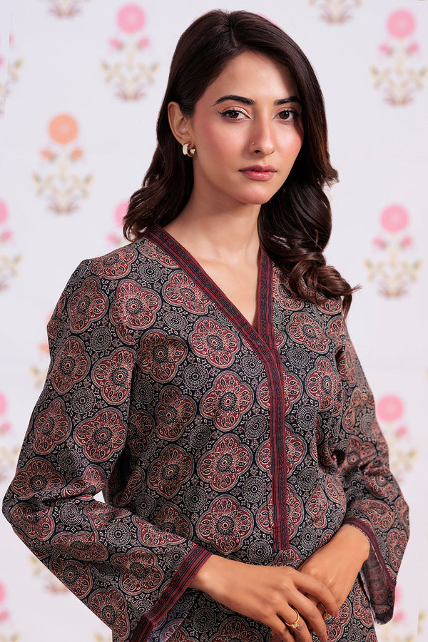 Zellbury | Winter Pret | Kurta - 3247 - by - Libasekhas UK - Registered Vendor of : Zellbury Women - 100% Original Designer Dresss