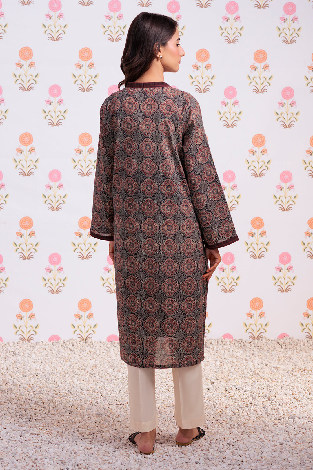 Zellbury | Winter Pret | Kurta - 3247 - by - Libasekhas UK - Registered Vendor of : Zellbury Women - 100% Original Designer Dresss